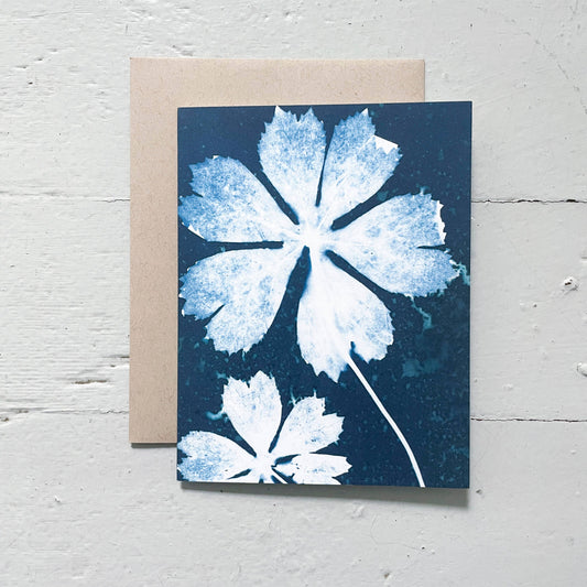 Atwater Designs - Slow Mornings no. 1 Cyanotype Blank Card