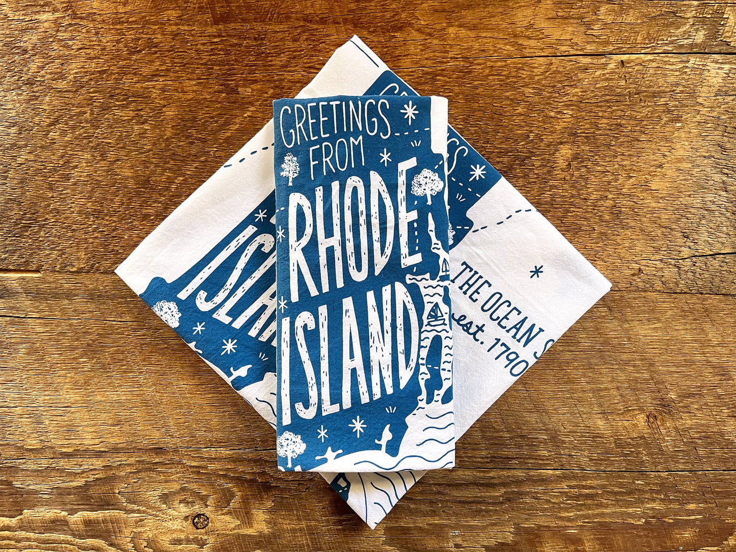 Rhode Island Tea Towel