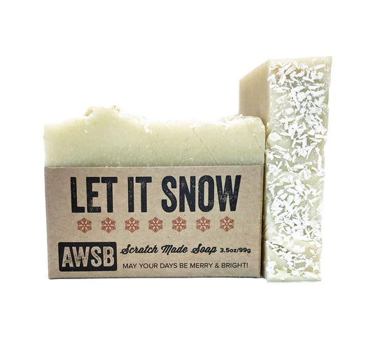 Holiday Bar Soap - Let It Snow